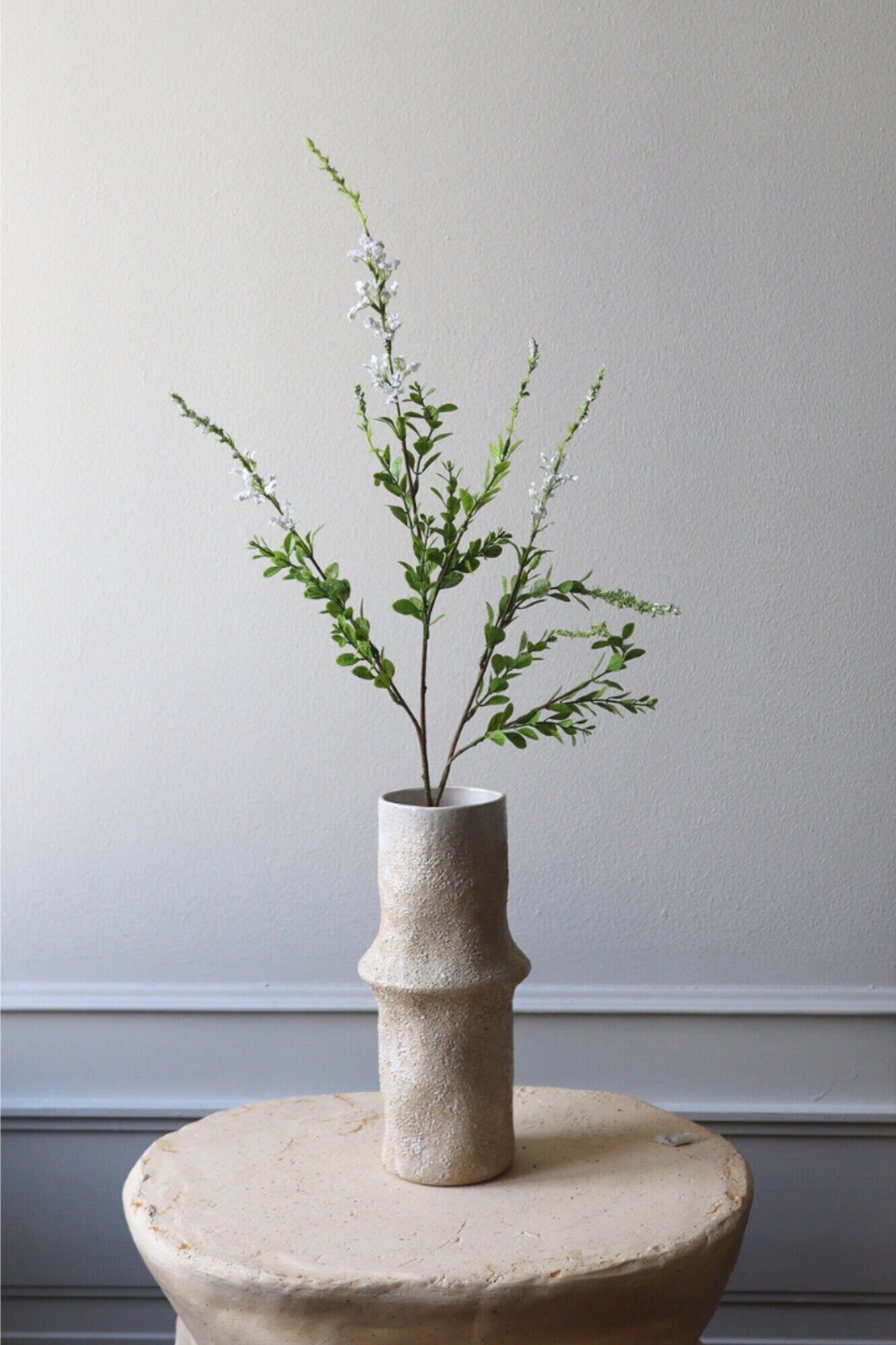 Kunstige Vilde blomster - grøn